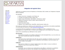 Tablet Screenshot of apartia.fr